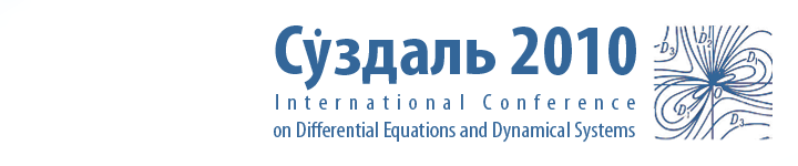 INTERNATIONAL CONFERENCE ON DIFFERENTIAL EQUATIONS AND DYNAMICAL SYSTEMS
